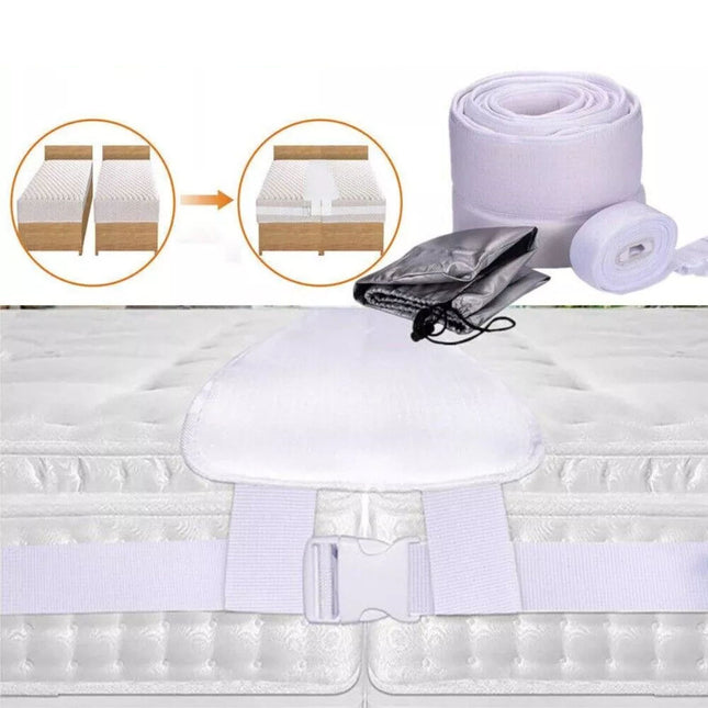 Bed Bridge Twin to King Converter Kit Adjustable Mattress Connector for Bed