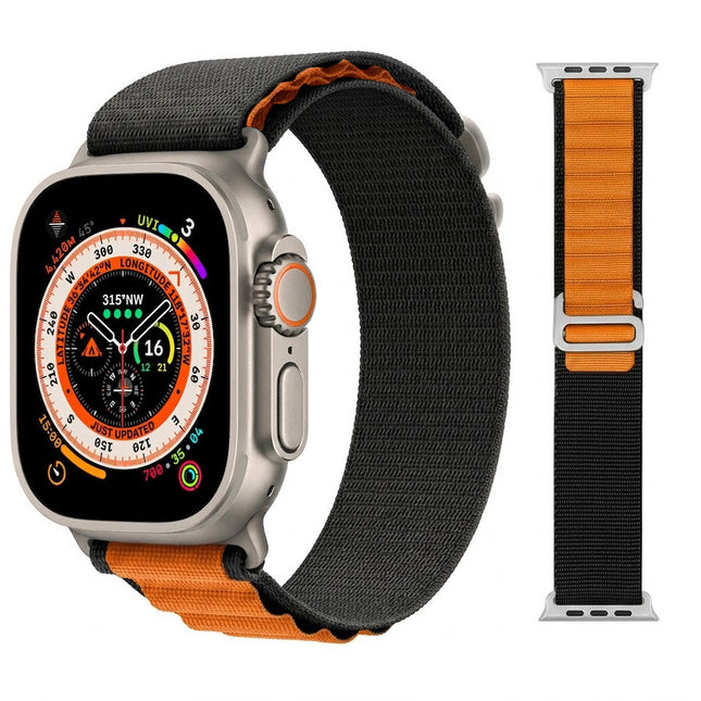 For Apple Watch iWatch Band Strap 9 8 7 6 SE 46mm 42mm 44mm SE Ultra Nylon Alpine