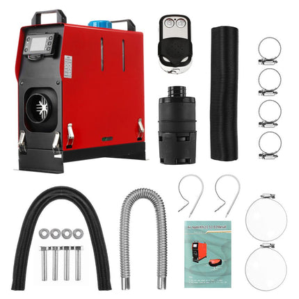 12V 5KW Diesel Heater Tank Remote Control Thermostat Caravan Motorhome