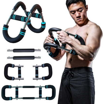 Training Adjustable Arm Trainer 3 Levels Chest Twister Home Workout Detachable 40kg