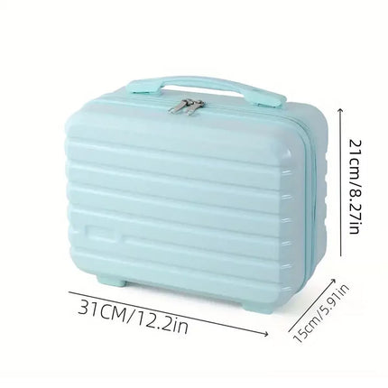 Portable 14" Suitcase Mini Small Travel Storage Hand Luggage Cosmetic Gift Box