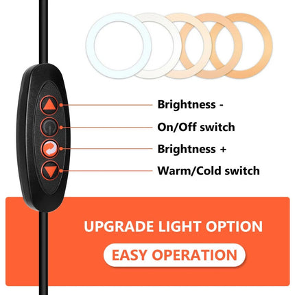 10" LED Ring Light Make Up Video Lamp Selfie Tripod Stand Makeup Live Replaces