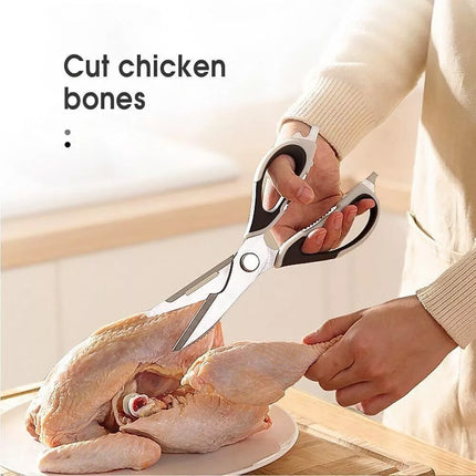 Kitchen Scissors Heavy Duty Sharp Stainless Steel Multi Purpose Meat Scissor