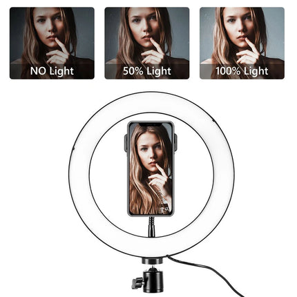 10" LED Ring Light Make Up Video Lamp Selfie Tripod Stand Makeup Live Replaces