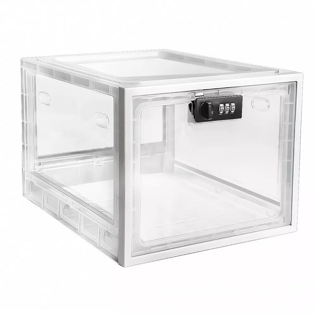 Refrigerator Lockable Box Medicine Lock Box for Food Storage Childproof