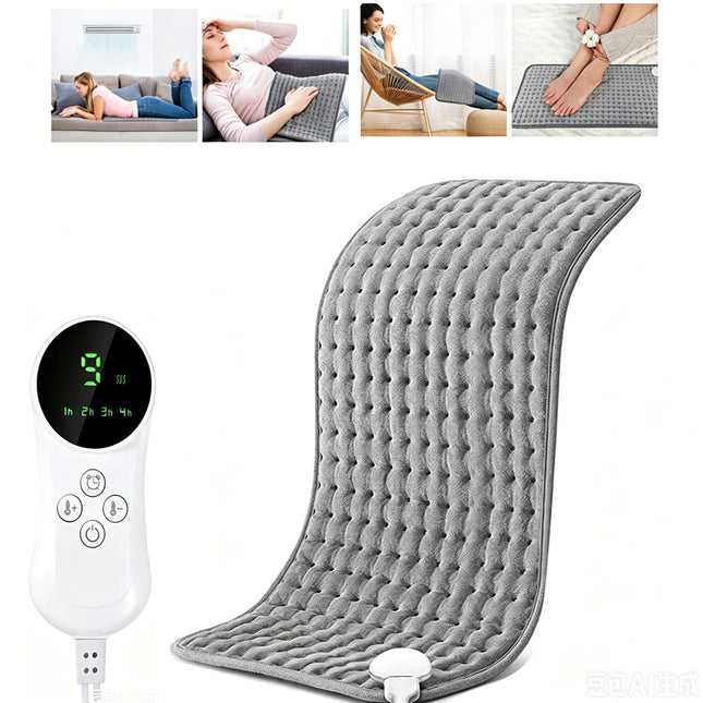 60x30cm Electric Heating Pad Therapy Warmer Mat Neck Shoulder Back