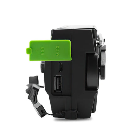 20000mAh Wind Up Solar Radio Hand Crank Emergency FM/AM USB Charger LED Torch