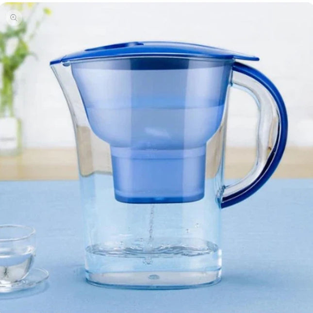 2.5L Water Purifying Jug Reduces Fluoride Toxins with Filter Cartridge