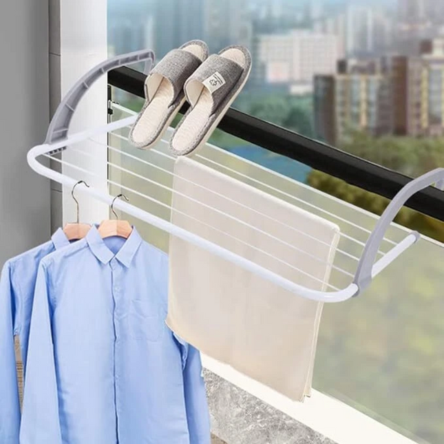 Hanging Clothes Airer Drying Rack Laundry Hanger Dryer Portable Over Door