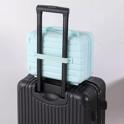 Portable 14" Suitcase Mini Small Travel Storage Hand Luggage Cosmetic Gift Box