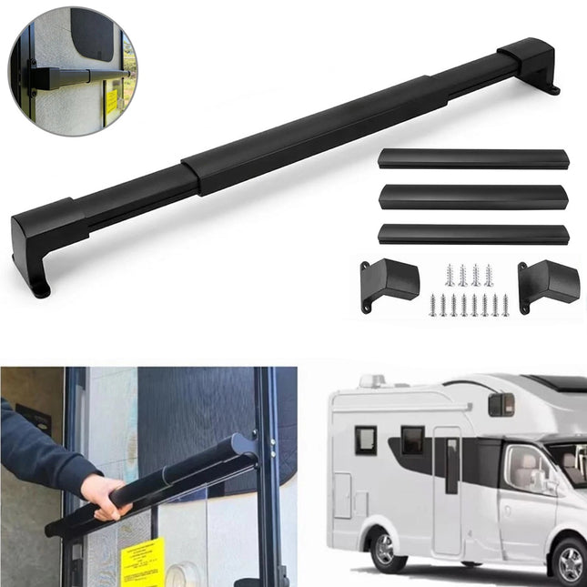 Camper Door Handle RC Screen Door Bar Adjustable RV Screen Door Cross