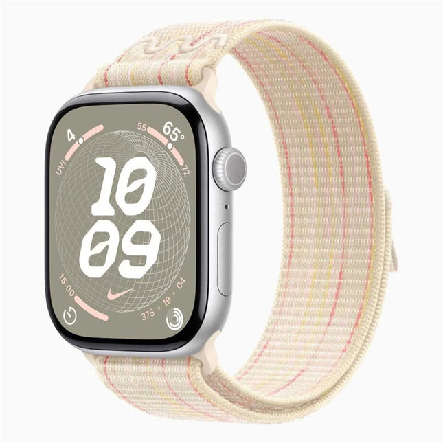 For Apple Watch Nike Sport Loop Band Nylon Strap iWatch 42mm 46mm S11 SE Ultra Pastel