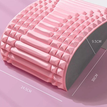 Lumbar Stretcher Refresh Neck and Back Stretcher Cracker for Lower Pain Relief Blue