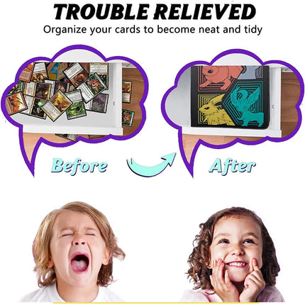 Trading Cards Album Folder Pockets Card Binder Holder for Pokemon Card