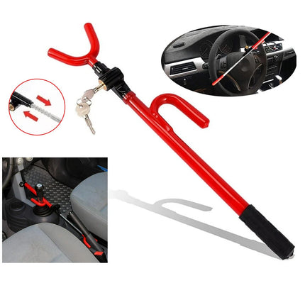 Steering Wheel Lock The Club Twin Hooks Anti Theft Universal Car Van Truck SUV