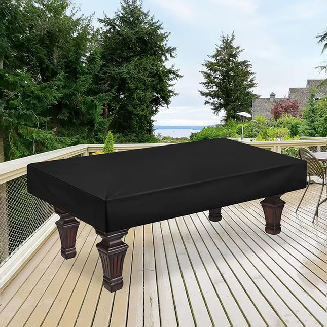 Waterproofs Billiard Pool Table Cover Outdoor Dustproof Pool Table Cover 8FT