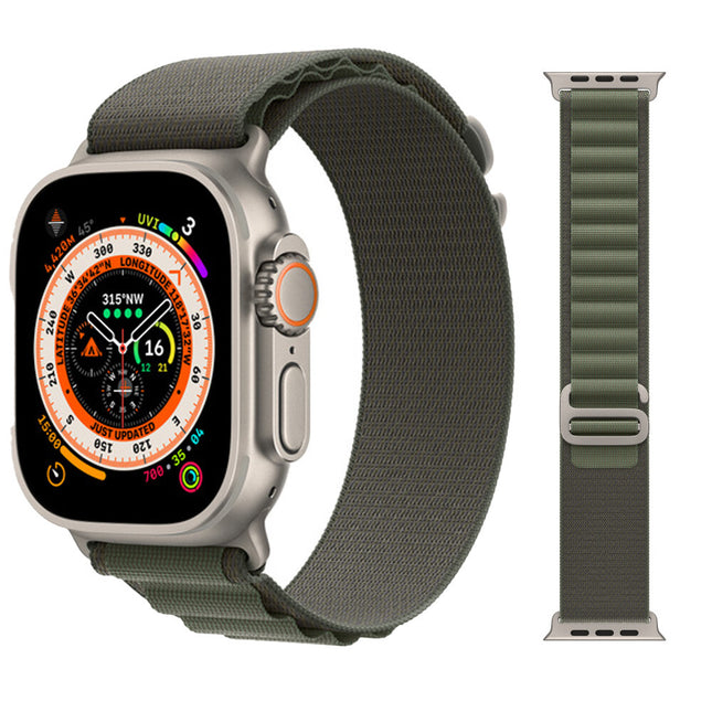 For Apple Watch iWatch Band Strap 9 8 7 6 SE 46mm 42mm 44mm SE Nylon Alpine