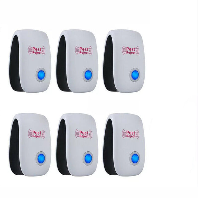 8Pcs Pest Repeller Reject Ultrasonic Electronic Rat Mouse Mosquito Repellent Insect