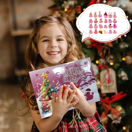 Duck Advent Calendar 2025 24 Days Christmas Countdown Rubber Duck Gift for Kids Set A