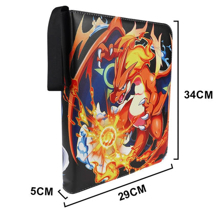 900 Pockets For Pokemon Card Folder Trading Cards Album Portfolio Pockets Binder