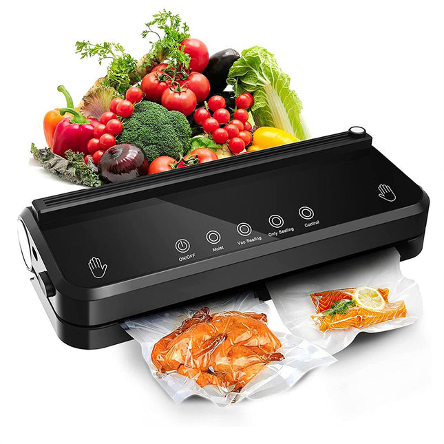 Vacuum Sealer Machine Fresh Dry Wet Food Saver Storage With Bags Built-in Cutter