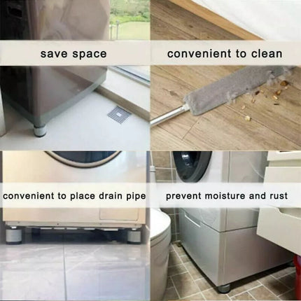 8pcs Anti Vibration Feet Pad Washing Machine Non Slip Support Stand Mats Dryer