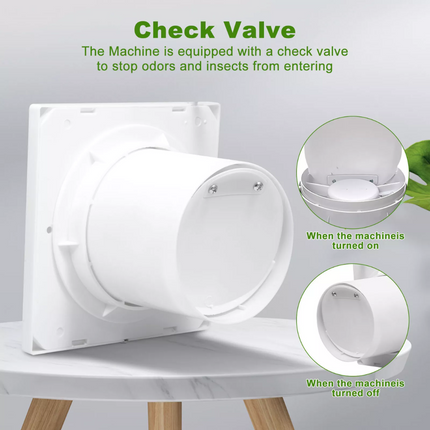 4" 100mm Ventilation Extractor Exhaust Fan Blower Window Wall Kitchen Bathroom