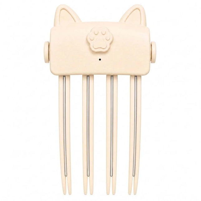Electric Cordless Heated Hair Volume Clip- Root Clips for Curly Hair Volume Beige