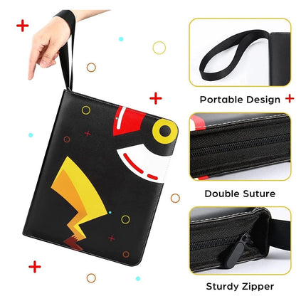 400 Card Spots For Pokemon Cards Binder Album Book Game Card Collectors Holder