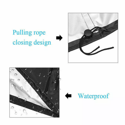 Hot Tub Cover Anti-Dust Spa Jacuzzi Hotspring Waterproof Cap UV Proof Guard