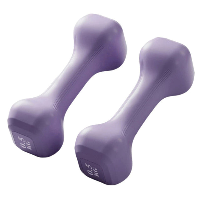 Women's Bone-Shaped Dumbbell Rubber Coated for Home Gym Use Fitness Equipment