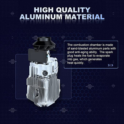 12V 5KW Diesel Heater Tank Remote Control Thermostat Caravan Motorhome