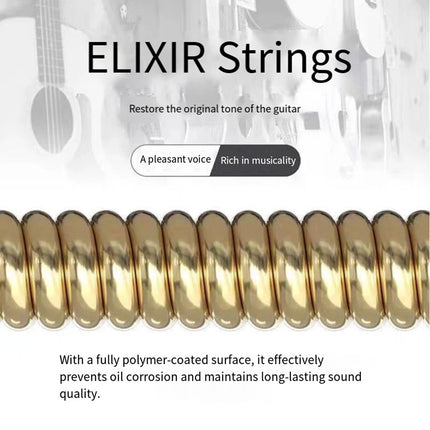 4Pack Acoustic Guitar 6 Strings Set Phosphor Bronze Light 12-53 16052