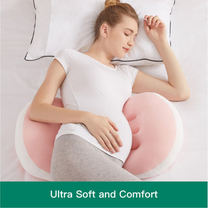 Made 2023 Nursing Pillow Support Pregnancy Pillows Feeding Baby Sleeping White & Green