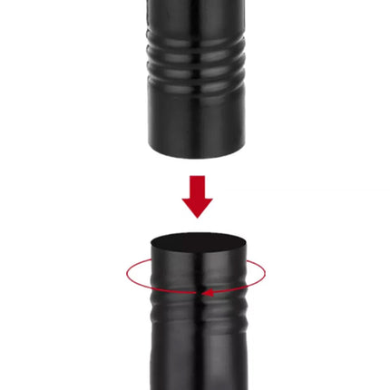 1.8M Flag Pole Kit for House Stainless Steel Flag Pole Holder Outdoor Wall Mount