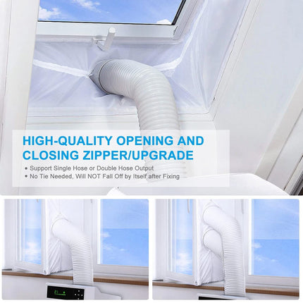 4M Hot Air Stop Waterproof Outlet Window Seal Kit For Mobile Air Conditioners