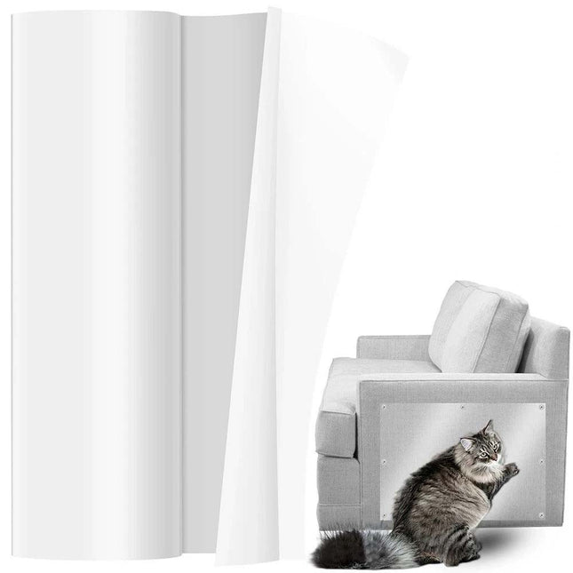 1Roll/5M Cover Cat Scratch Deterrent Tape Couch Guard Pads Stickers for Couch Sofa