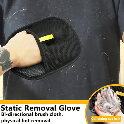 5Pcs Pet Grooming Gloves Static Dedusting Brush Pet Hair Remover Brush Removing