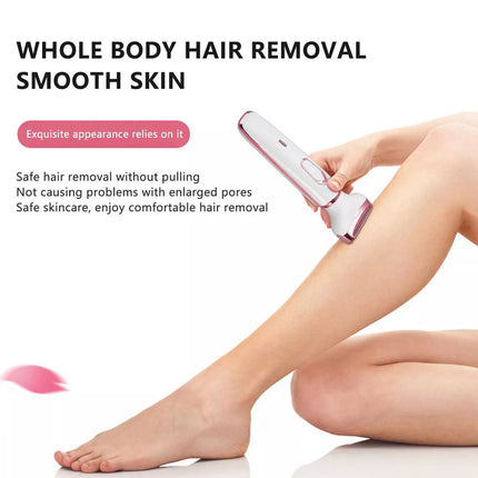 4-in-1 Electric Women Lady Shaver Hair Arm Leg Bikini Face Remover Razor Trimmer