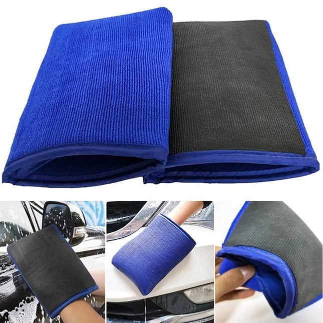 4PCS Clay Mitt Glove Car Polish Clay Bar Detailing Glove Microfiber Wash Brand
