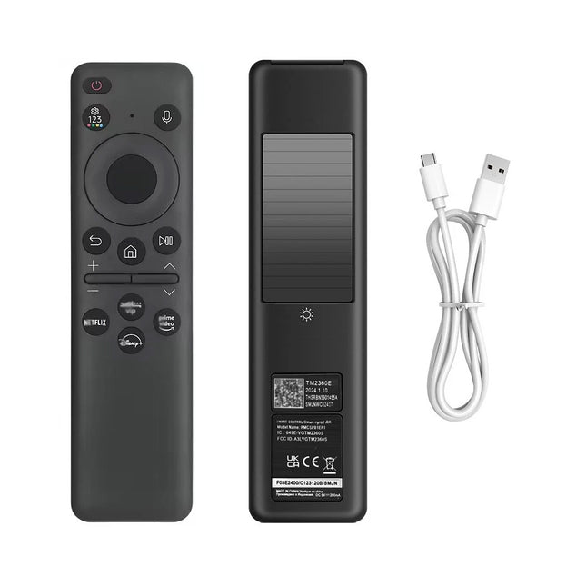 BN59-01432A BN59-01455E Replacement TV Remote for Samsung Solar Battery w/ Voice