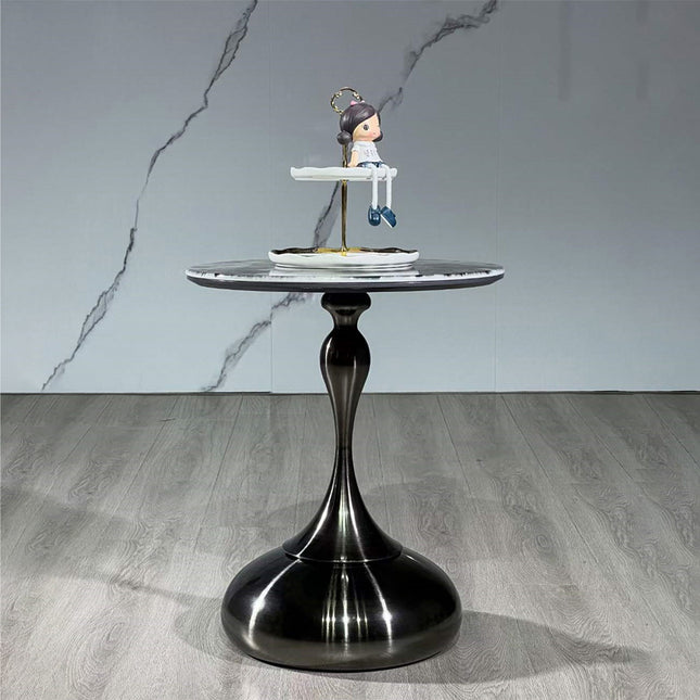 Modern Crystal Stone Coffee Table Living Room