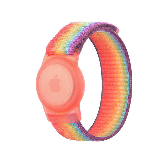 Apple AirTag Case Wristband Protective Cover Nylon Colorful