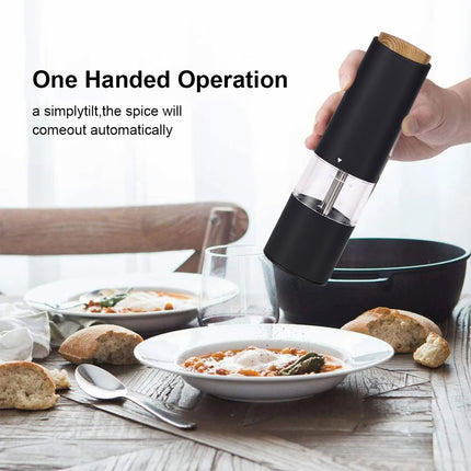 Single Pack Powerful Electric Salt Pepper Grinder Mill Shakers