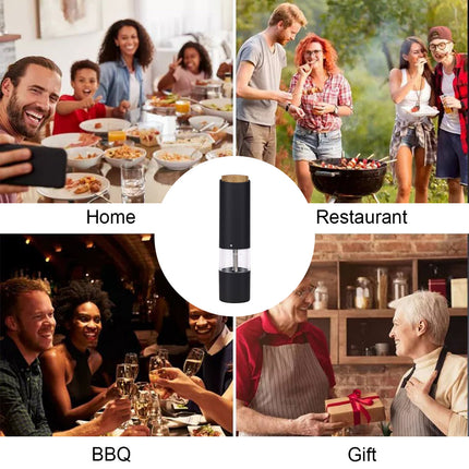 Single Pack Powerful Electric Salt Pepper Grinder Mill Shakers