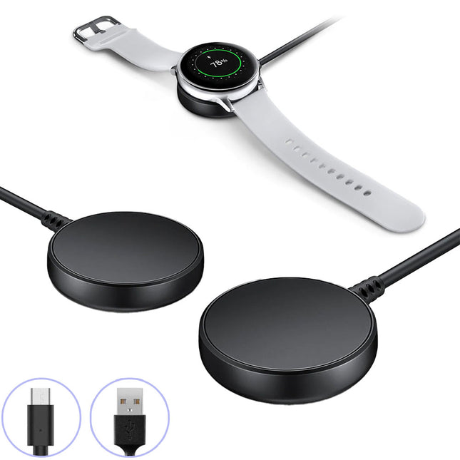 Samsung Galaxy Watch Active 5 4 3 Smart Dock Charger Cable Magnetic USB Type C