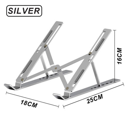 Ergonomic Portable Adjustable Laptop Stand Foldable Desktop Tripod Tray Holder