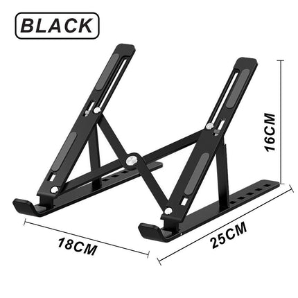 Ergonomic Portable Adjustable Laptop Stand Foldable Desktop Tripod Tray Holder