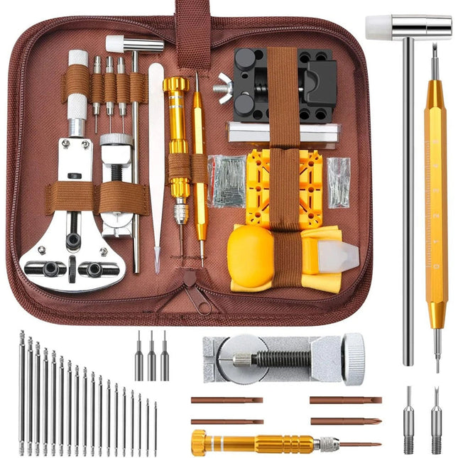 Watch Repair Tools Kit Battery Replacement Watchband Remover Spring Bar Tool Set
