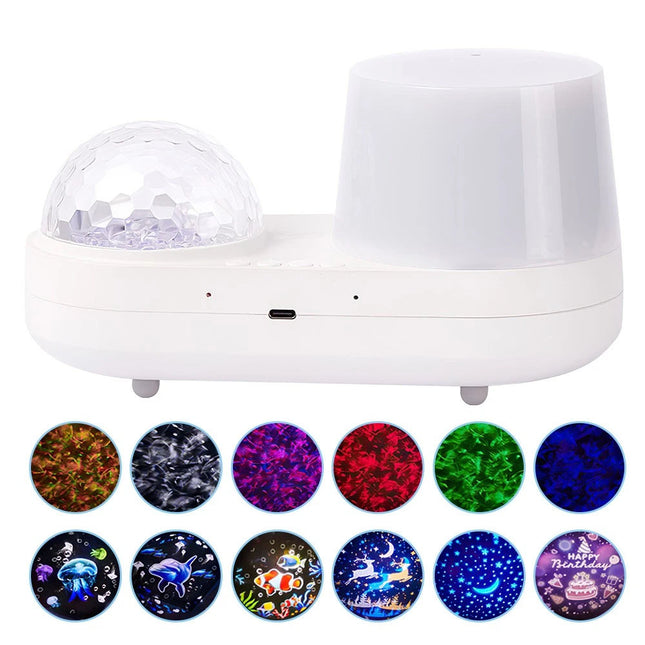 Galaxy Projector Boys And Girls Gift Night Light Starry Nebula Rotating Lamp Decorations